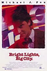 Bright Lights, Big City movie poster