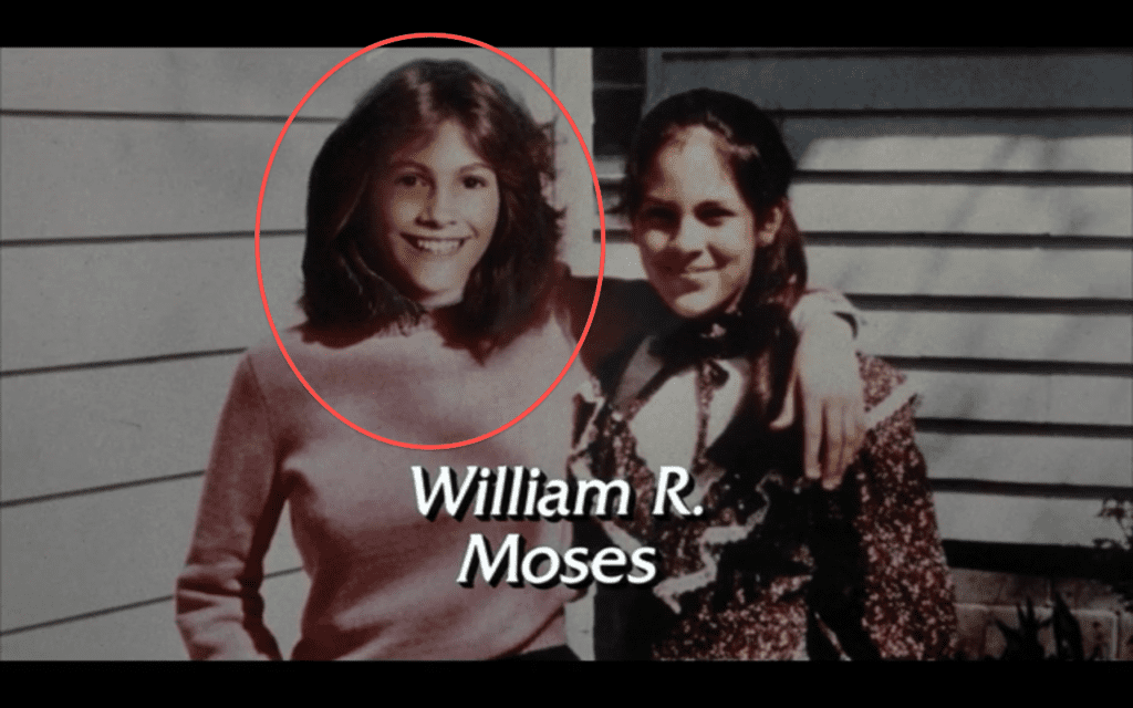 A picture of william r. Moses and his sister