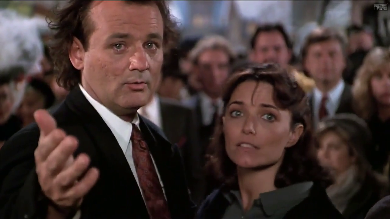 SCROOGED Karen Allen Bill Murray. scrooged bill murray karen allen. 