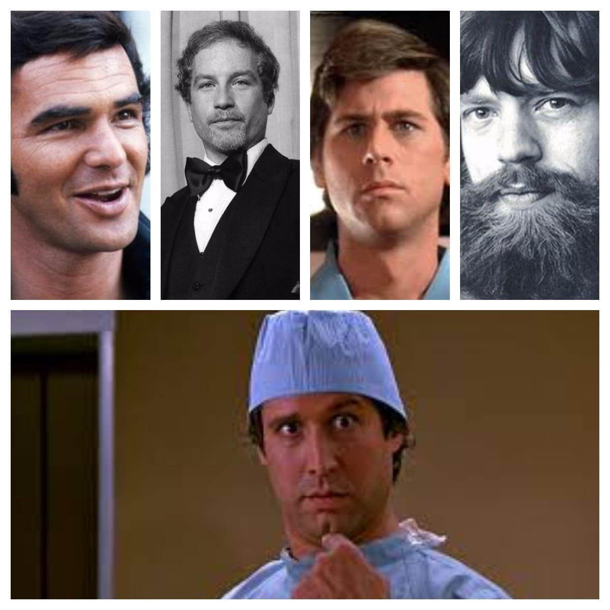 A collage of men in different roles and professions.